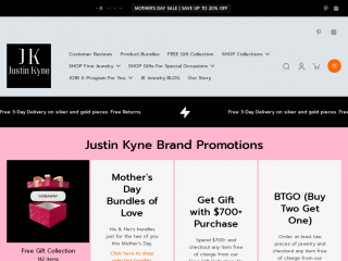 justinkyne.com screenshot