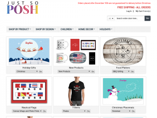 justsoposh.com screenshot