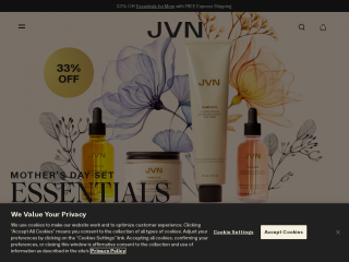 jvnhair.com screenshot