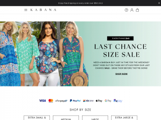 kabanashop.com.au screenshot