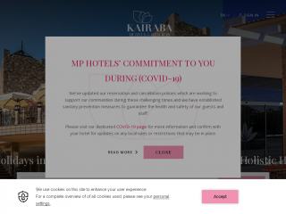 kairaba-hotels.com screenshot