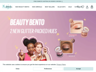 kajabeauty.com screenshot