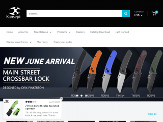 kanseptknives.com screenshot