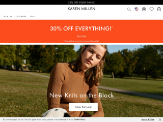 karenmillen.com screenshot