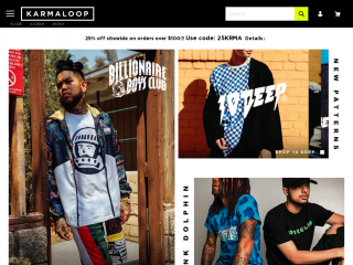 karmaloop.com screenshot