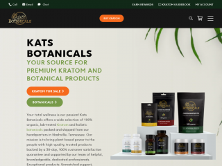 katsbotanicals.com screenshot