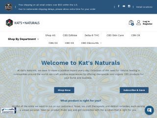 katsnaturals.com screenshot