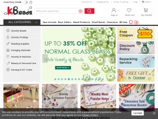 kbeads.com screenshot