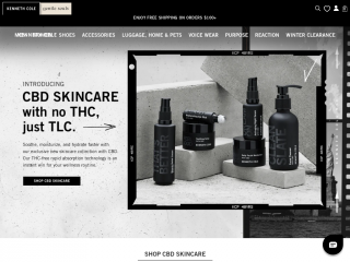 kennethcole.com screenshot