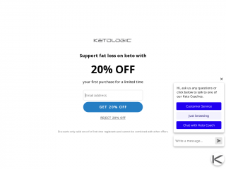 ketologic.com screenshot