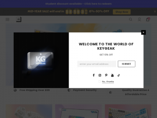 keygeak.com screenshot