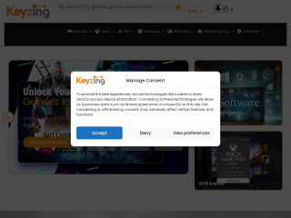 keyzing.com screenshot