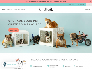 kindtail.com screenshot