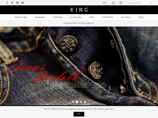 king-apparel.com screenshot