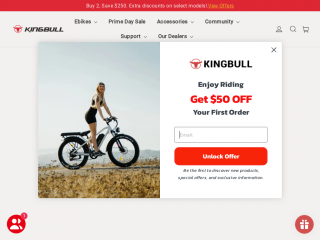 kingbullbike.com screenshot