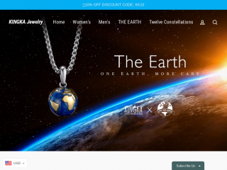 kingkajewelry.com screenshot