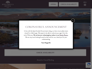 kingsmillshotel.com screenshot