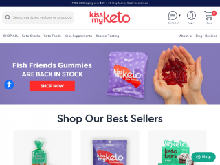 kissmyketo.com screenshot