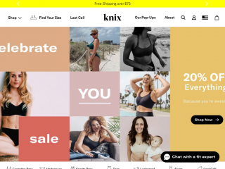 knix.com screenshot