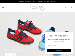 kongonline.co.uk screenshot