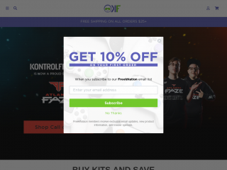 kontrolfreek.com screenshot