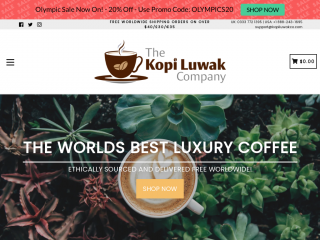 kopiluwakco.com screenshot