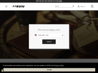 kuiu.com screenshot