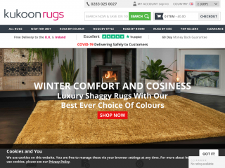 kukoonrugs.com screenshot