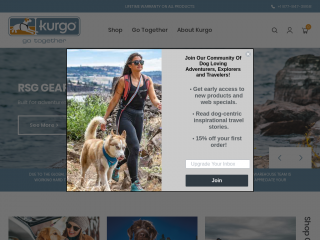 kurgo.com screenshot
