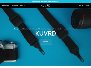 kuvrdcamera.com screenshot