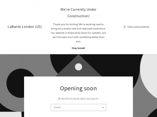 labante-usa.myshopify.com screenshot
