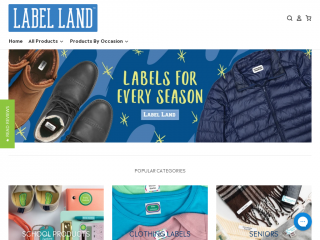 label-land.com screenshot