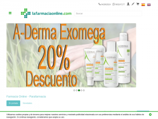 lafarmaciaonline.com screenshot