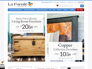 lafuente.com screenshot