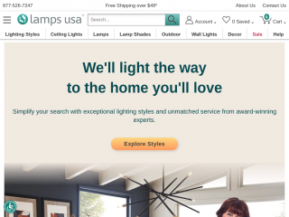 lampsusa.com screenshot