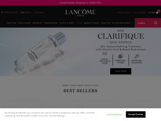 lancome-usa.com screenshot