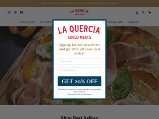 laquerciashop.com screenshot