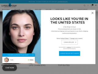laroche-posay.ca screenshot