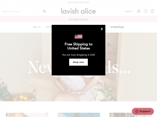 lavishalice.com screenshot