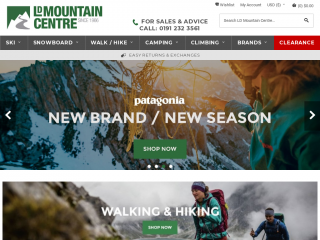 ldmountaincentre.com screenshot