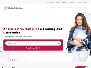 lead-academy.org screenshot