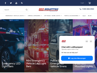ledequipped.com screenshot
