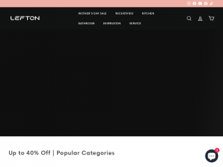 leftonhome.com screenshot