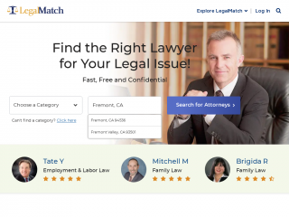 legalmatch.com screenshot