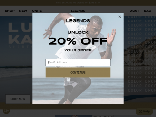 legends.com screenshot