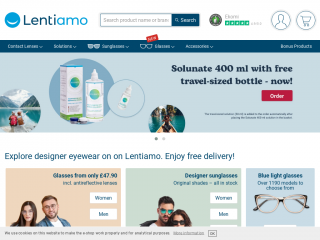 lentiamo.co.uk screenshot