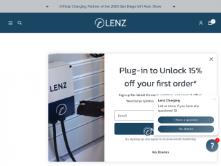 lenzcharging.com