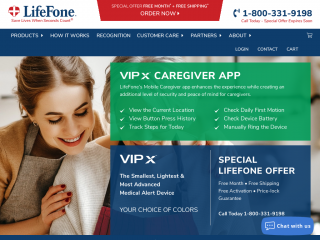 lifefone.com screenshot