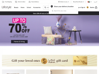 lifestyleshops.com screenshot