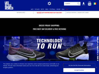 lifestylesports.com screenshot